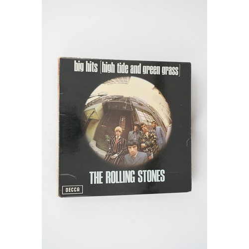 1288 - Fifteen The Rolling Stones LP record albums; Big Hits and another, Rock n Rolling Stones and anoth... 