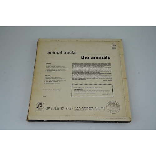 1302 - Eight The Animals LP record albums including; Animal Tracks on Columbia 33SX 1708, The Animals 33X 1... 