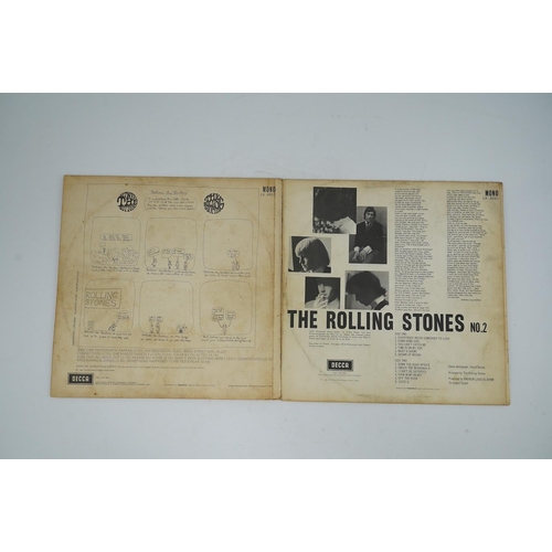 1316 - Two The Rolling Stones albums; No.2, mono on Decca LK4661, XARL-6619-1A and Between the Buttons mono... 