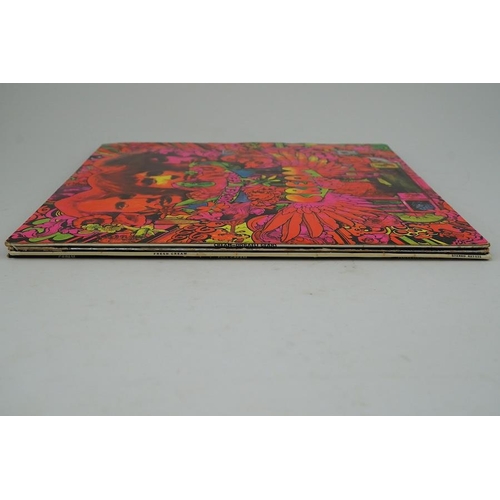 1325 - Four Cream related LP record albums; Disraeli Gears stereo on Reaction 594003, with fully laminated ... 