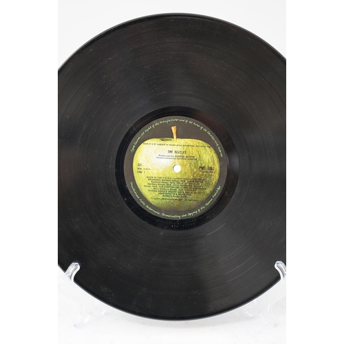 1334 - The Beatles; The Beatles (The White Album) double LP record album, No.0026851, on Apple PMC 7067, XE... 