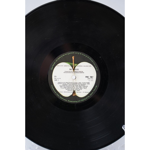 1334 - The Beatles; The Beatles (The White Album) double LP record album, No.0026851, on Apple PMC 7067, XE... 