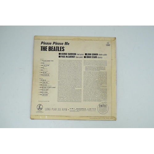 1337 - The Beatles; Please Please Me LP record album, mono on gold Parlophone label, PMC 1202, XEX 421-1N. ... 