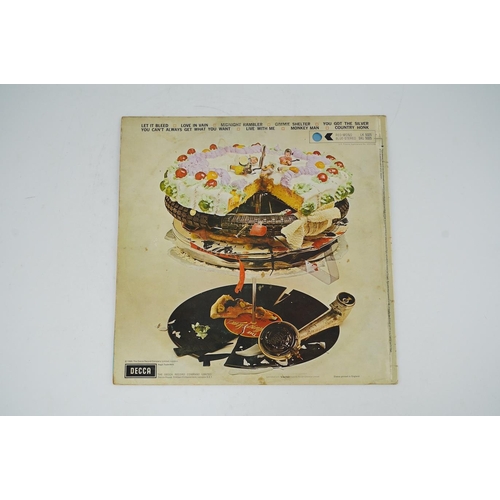 1338 - The Rolling Stones; Let It Bleed, stereo on Decca SKL.5025, XZAL-9363.P-1W, blue inner and stickered... 