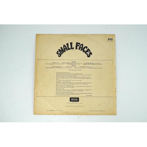 1340 - Small Faces; Small Faces LP record album, mono on Decca LK4790, red label, XARL-7217-4A. Condition -... 