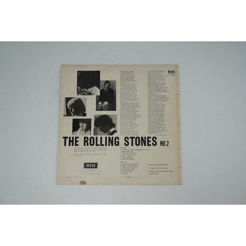 1341 - The Rolling Stones; No.2, mono on Decca LK4661, XARL-6619-1A. Condition - fair, some surface scratch... 