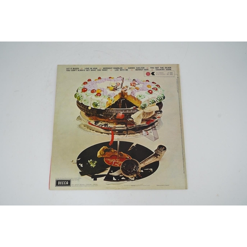 1344 - The Rolling Stones; Let it Bleed, mono on Decca LK.5025, XARL-9363.P-2A, with red inner and stickere... 