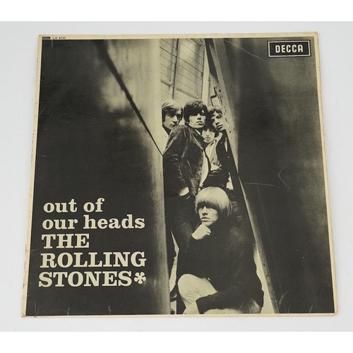 1346 - The Rolling Stones; Out of Our Heads, mono on Decca LK4733, ARL-6973-8B. Condition - fair, some surf... 