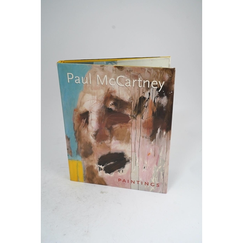 1358 - Paul McCartney, Paintings, pub. Little, Brown and Company, 2000, signed to the first title page an... 