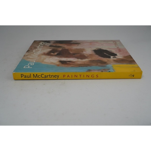 1358 - Paul McCartney, Paintings, pub. Little, Brown and Company, 2000, signed to the first title page an... 