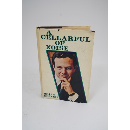 1364 - Two Brian Epstein (manager of the Beatles) related items; a signed first edition of A Cellarful of N... 