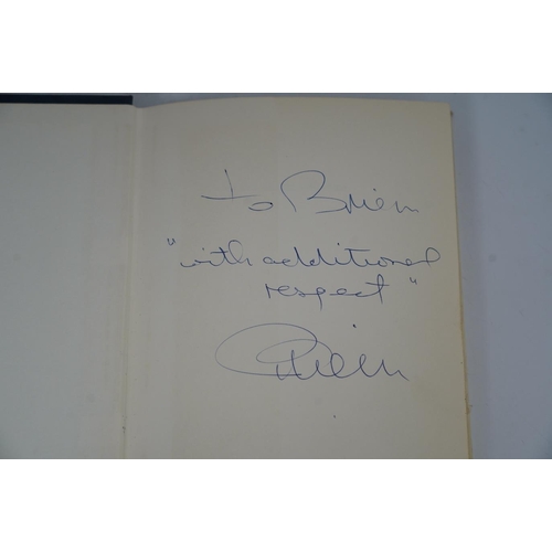 1364 - Two Brian Epstein (manager of the Beatles) related items; a signed first edition of A Cellarful of N... 