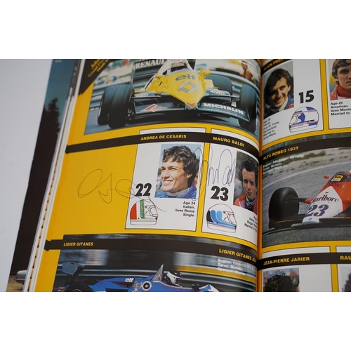 1368 - An archive of British Grand Prix memorabilia from Brands Hatch, including a collection of autographs... 