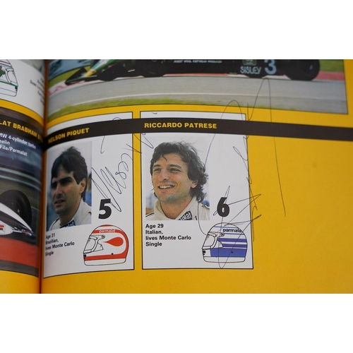 1368 - An archive of British Grand Prix memorabilia from Brands Hatch, including a collection of autographs... 