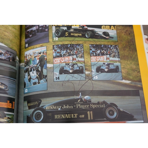 1368 - An archive of British Grand Prix memorabilia from Brands Hatch, including a collection of autographs... 