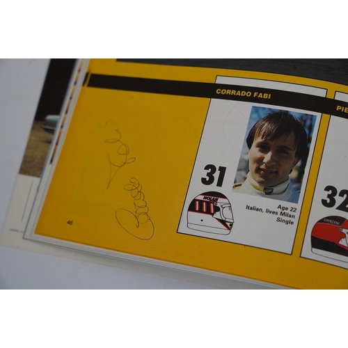 1368 - An archive of British Grand Prix memorabilia from Brands Hatch, including a collection of autographs... 