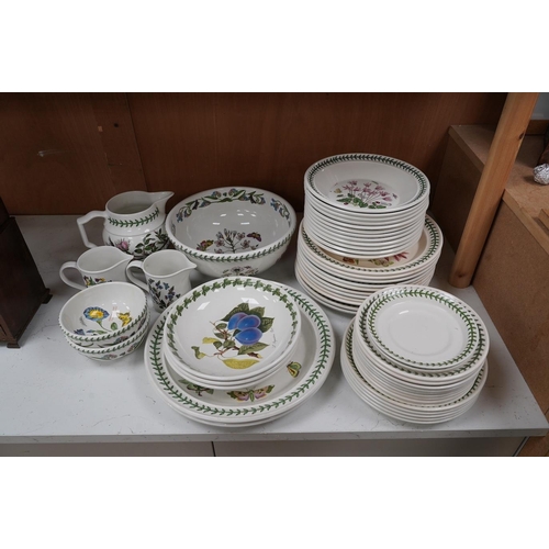 1424 - A group of Portmeirion table ware. Condition - fair to good