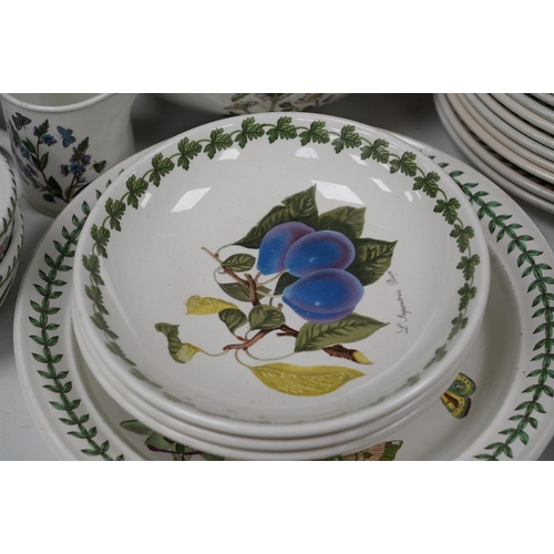 1424 - A group of Portmeirion table ware. Condition - fair to good