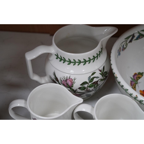 1424 - A group of Portmeirion table ware. Condition - fair to good