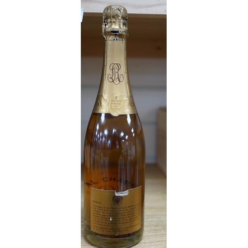 271 - A bottle of Louis Roederer Cristal Champagne, 1985. Condition - good