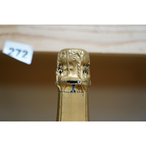 271 - A bottle of Louis Roederer Cristal Champagne, 1985. Condition - good