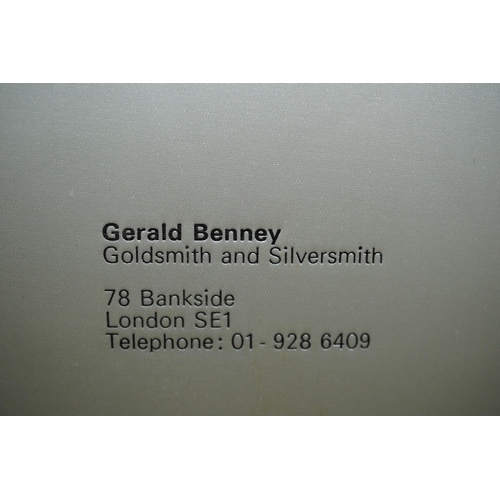 138 - Three assorted Gerald Benney boxes, including a ring box, largest 43.2cm.