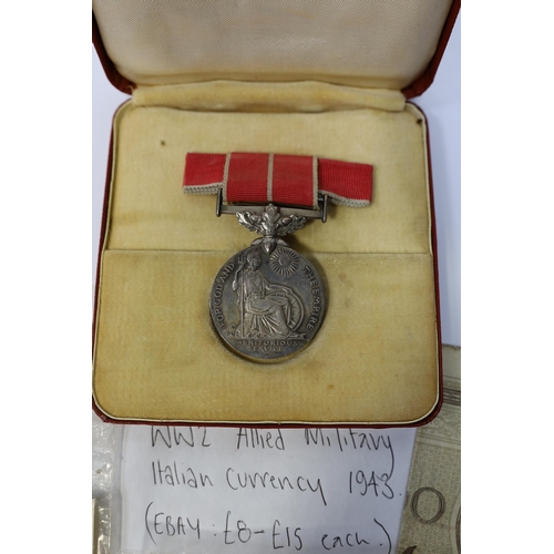 2180 - An ERII medal group awarded to SGT. Bertha Barke W.R.A.F. comprising; a General Service Medal with b... 