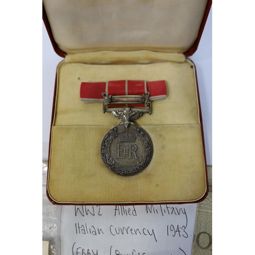 2180 - An ERII medal group awarded to SGT. Bertha Barke W.R.A.F. comprising; a General Service Medal with b... 