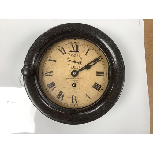 2212 - A WWII American bakelite submarine bulkhead timepiece