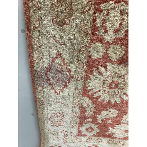 1110 - A Persian small carpet, 152 x 222cm. Condition - fair, red wine stain to one side