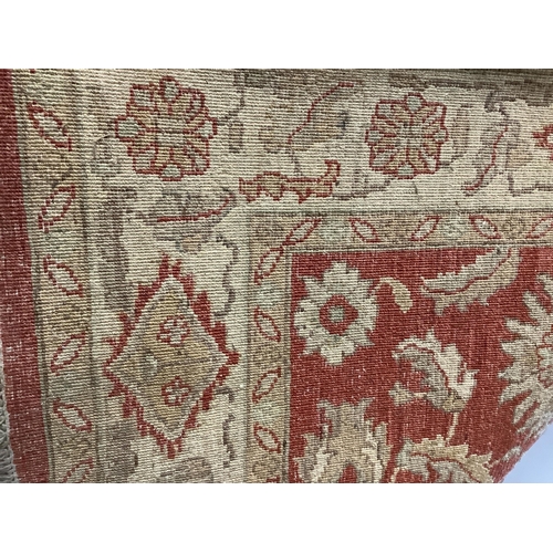 1110 - A Persian small carpet, 152 x 222cm. Condition - fair, red wine stain to one side