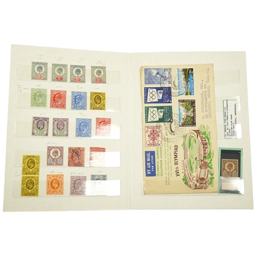 1033 - 93 stamps including Penny Blues and Penny Reds