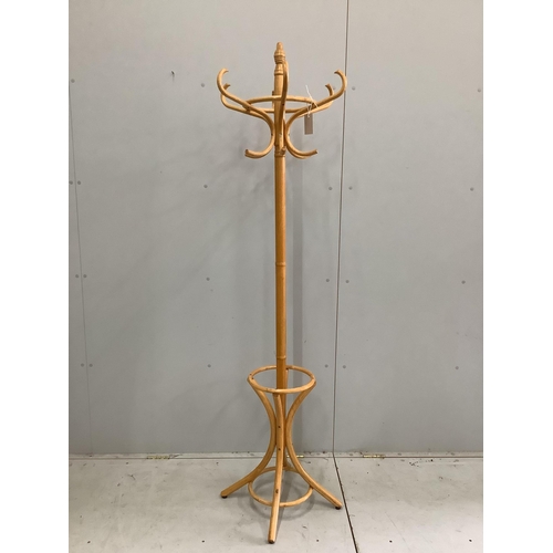 5 - A bentwood hat stand, height 184cm. Condition - fair