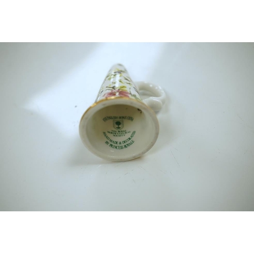 1440 - A mixed collection of miniature items including a hound whistle, a candle snuffer and a glass tea se... 