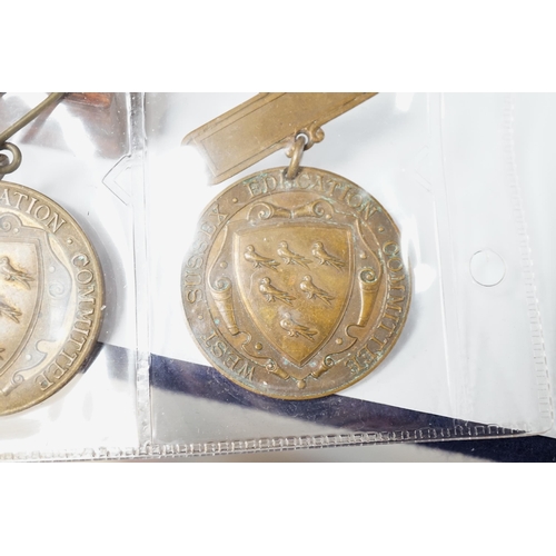 992 - British Prize and Historic Medals, 18th to 20th century, Including Tiverton School Keats silver me... 