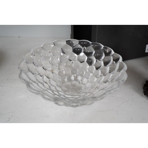 1304 - A modern boxed Orrefors glass bowl by Ann Nilsson, 12cm high. Condition - good