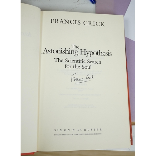 1373 - ° ° Crick, Francis - The Astonishing Hypothesis: the scientific search for the soul. 1st edition (au... 