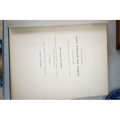 1424 - ° ° Horsfield, Thomas Walker - The History, Antiquities, and Topography of the County of Sussex. 2 v... 