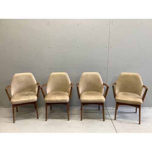 14 - Four Romanian 'Ben' chairs, width 58cm, depth 43cm, height 84cm. Condition - fair