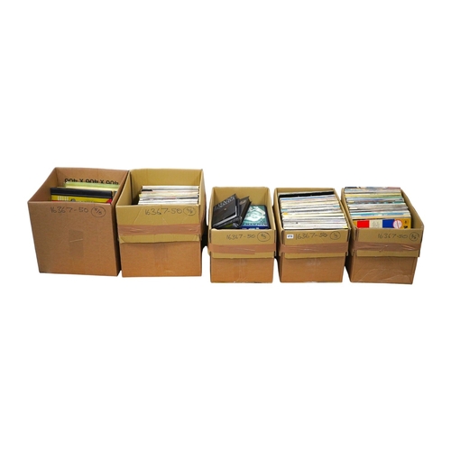 272 - A large collection of LPs and CD box sets, artists include; Frank Sinatra, Tony Bennett, Pavarotti, ... 