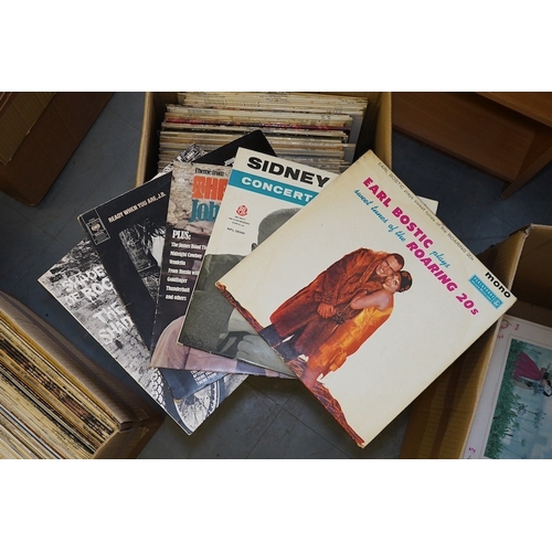 274 - Ninety LP record albums, artist including; the Shadows, Hank Marvin, Joe Brown, Sounds Incorporated,... 