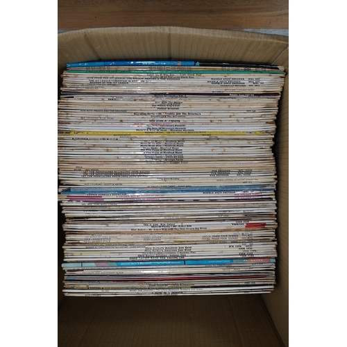 284 - A hundred LP record albums, artists include; Chris Barber, Humphrey Lyttelton, lonnie Donegan, Long ... 