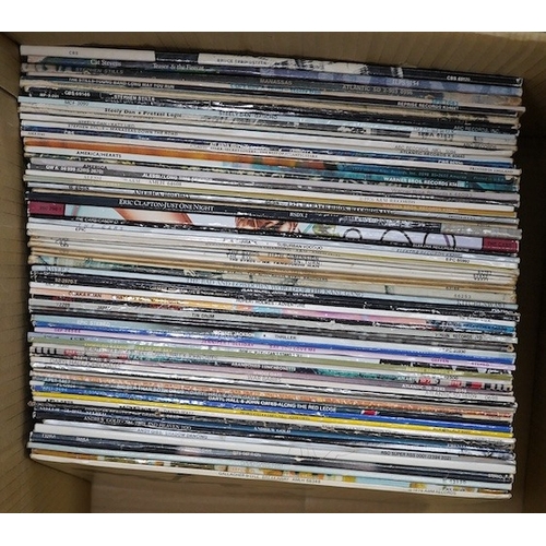 289 - Approximately sixty LP record albums, artists include; Cat Stevens, Bruce Springsteen, Stephen Still... 