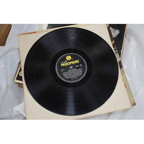 290 - Twenty LP record albums including Three Beatles; please please me, with the Beatles, Beatles for sal... 