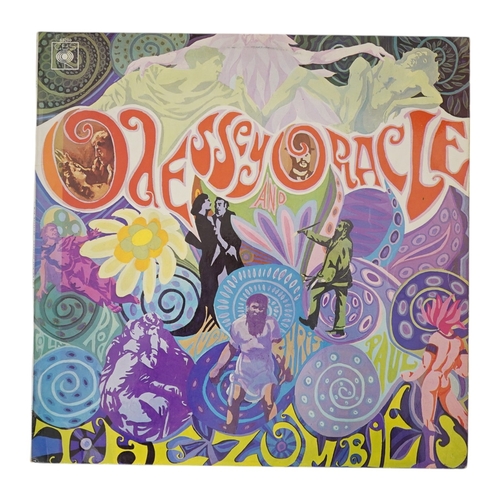 296 - The Zombies; Odessey and Oracle LP record album, on CBS stereo label, S632280, SBPG 632280 A2/B2. Co... 