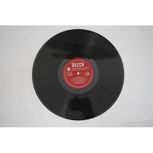 298 - The Rolling Stones, first LP record album, on red Decca label, LK.4605, XARL-6271-1A XARL-6272-3A. C... 