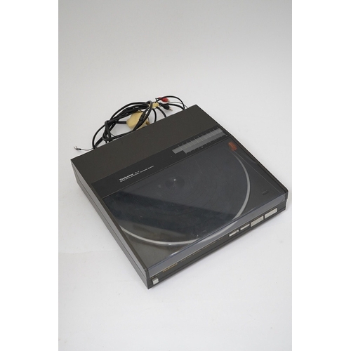 310 - A Technics SL-5 direct drive turntable. Condition - fair to good, untested.