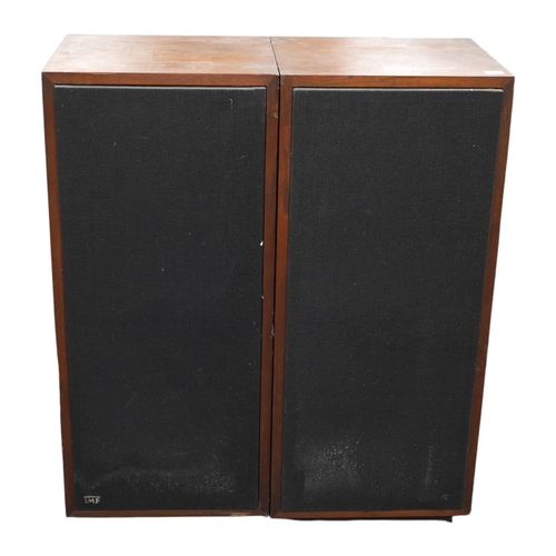 313 - A pair of floorstanding IMF speakers, together with a Sony three-head reel to reel tape recorder, a ... 