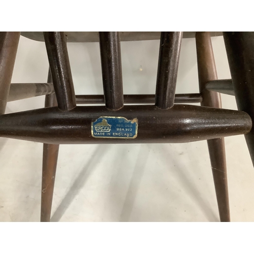 33 - Six various Ercol dining chairs. Condition - poor to fair