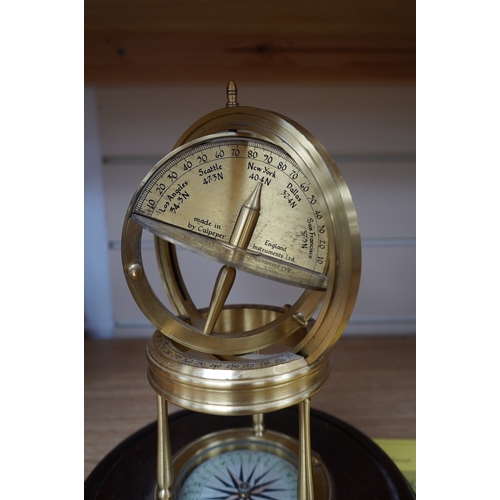 356 - A reproduction brass Astro Visualizer designed by Barrie J Tonkinson and made in England by Culpeppe... 